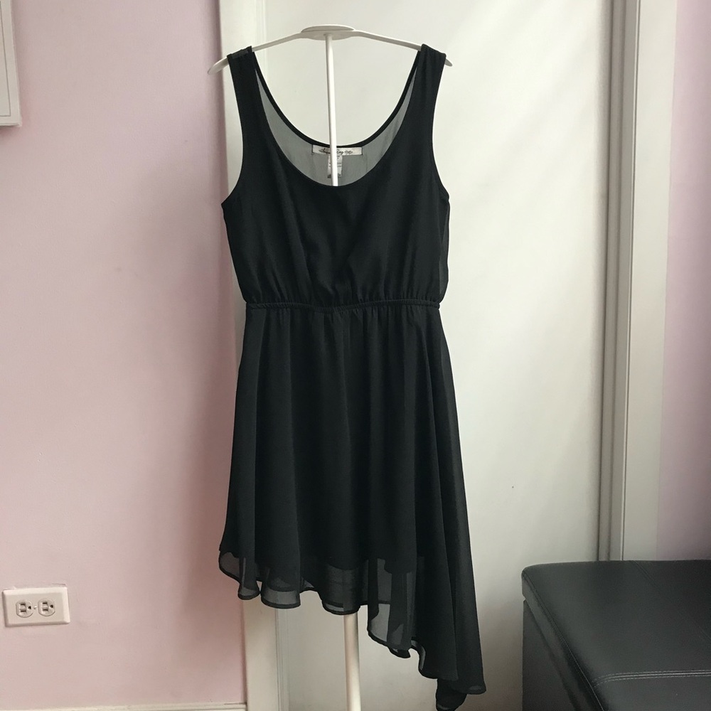 American Rag Asymmetrical Black Dress